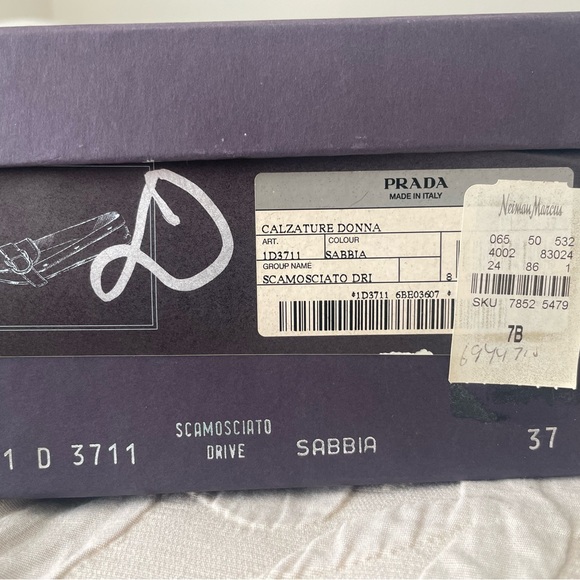 Prada Authentic Driving Loafers. Brown size 7. - Picture 3 of 14